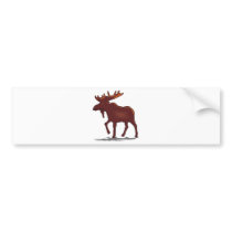 Moose Shirts and Gifts 129 Bumper Stickers