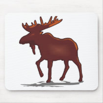 Moose Shirts and Gifts 129 Mouse Mat