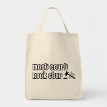 Moot Court Rock Star Tote Bag