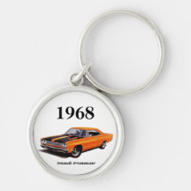 Mopar - en 1968 Plymouth Road Runner - Satellite Porte-clef