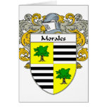 Morales Coat of Arms (Mantled) cards