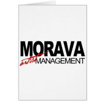 Morava Management Greeting Card