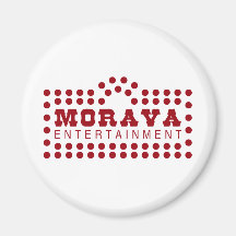 Morava Refrigerator Magnet