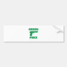 Morceau vert adhésifs pour voiture