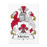 Morden Family Crest postcards