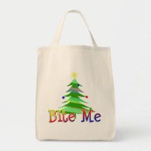 Mordez-moi arbre de Noël Sac