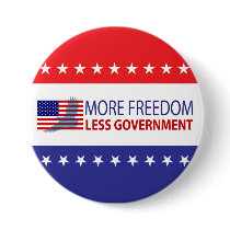 More Freedom Less Government Pins