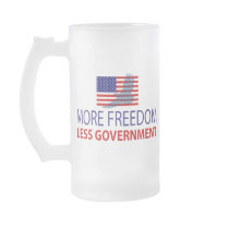More Freedom Less Government Coffee Mugs