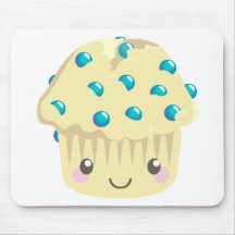 More Kawaii Muffin Faces Mouse Mats