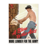 More Lumber for the Army postcards