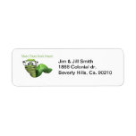 More Than Book Smart Book Worm Return Address Labels