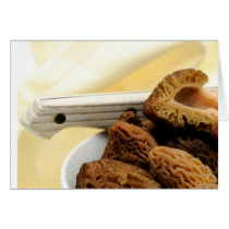 Morel Mushroom Greeting Cards