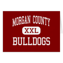 Morgan County - Bulldogs - Middle - Madison Greeting Cards