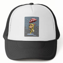 Morgan in the Rain Trucker Hat
