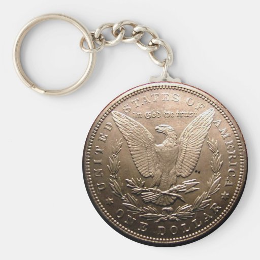 Morgan Silver Dollar Key Chain