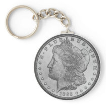Morgan Silver Dollar Keychains