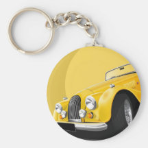 Morgan sportscar keychain
