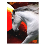 MORISCO IN FIERY SPACE POSTCARD