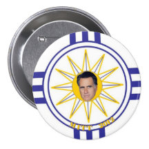 Mormon Flag: Mitt Romney 2012 Pin