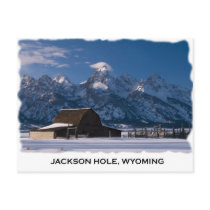 Mormon Row and the Tetons Postcards