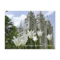Mormon Temple, Salt Lake City, Utah Post Cards
