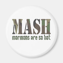 Mormons are so Hot! Fridge Magnets