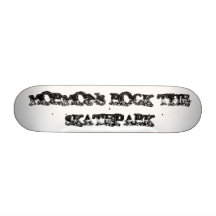 MORMONS ROCK THE SKATEPARK SKATE BOARD DECK