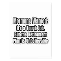 Mormons voulus… cartes postales