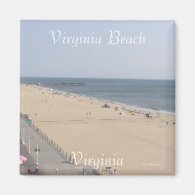 Morning at the Beach Fridge Magnets