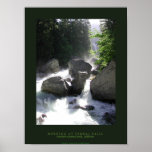 Morning at Vernal Falls Poster