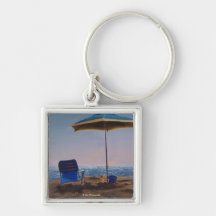 Morning Beach Keychain