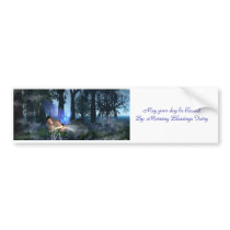 Morning Blessings Fairy Bumper Stickers