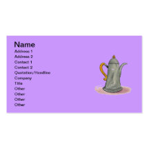 Morning Coffee Business Card
