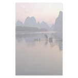 Morning crossing on River Li, Guilin, China Personalized Stationery