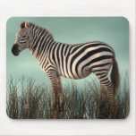 Morning Drink - Zebra, Animals, Nature Mouse Pads