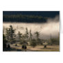 Morning Fog in the Adirondacks 4 Greeting Card