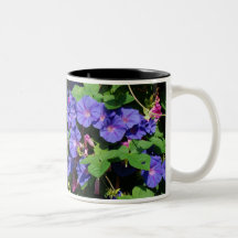 Morning Glory Flowers Mug