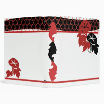 Morning Glory, Morning Beauty Vinyl Binders