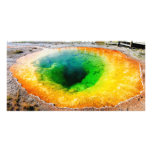 Morning Glory Pool Photo Card photo cards