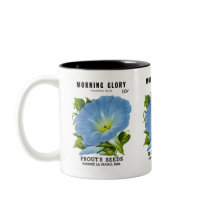 Morning Glory Vintage Seed Packet Coffee Mugs