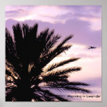 Morning In Lavender Poster