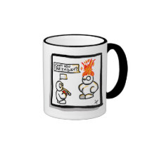 Morning Laughs - Fire Man Mugs
