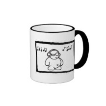 Morning Laughs - Music Coffee Mugs