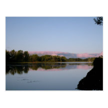 Morning light post card