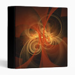 Morning Magic Abstract Art Binder