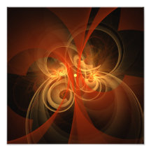 Morning Magic Abstract Art Photo Print