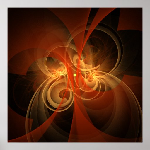 Morning Magic Abstract Art Print