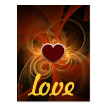 Morning Magic Love Postcard