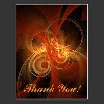 Morning Magic Thank You Postcard postcards