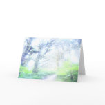 Morning Mist Greeting Card